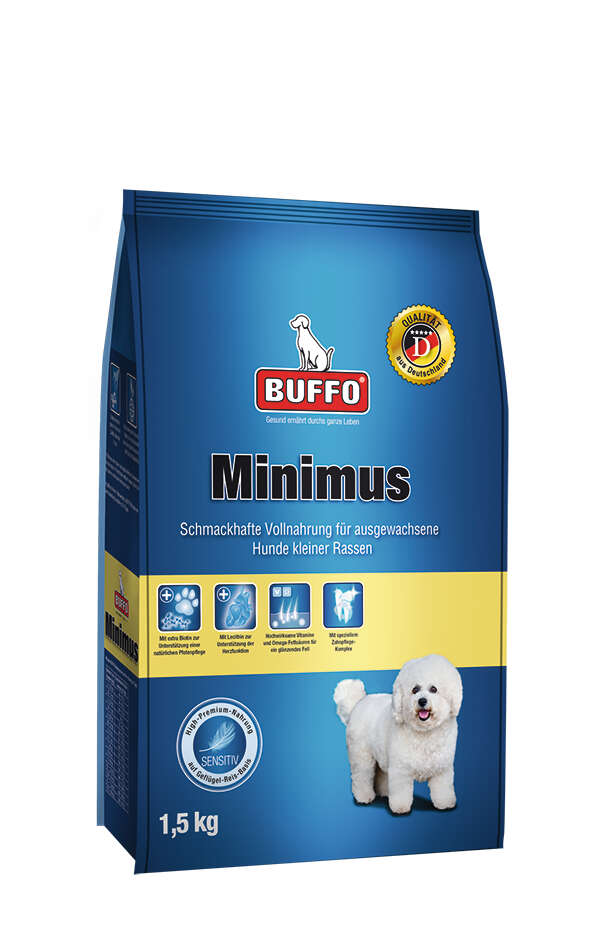 BUFFO Hunde-Trockenfutter Minimus